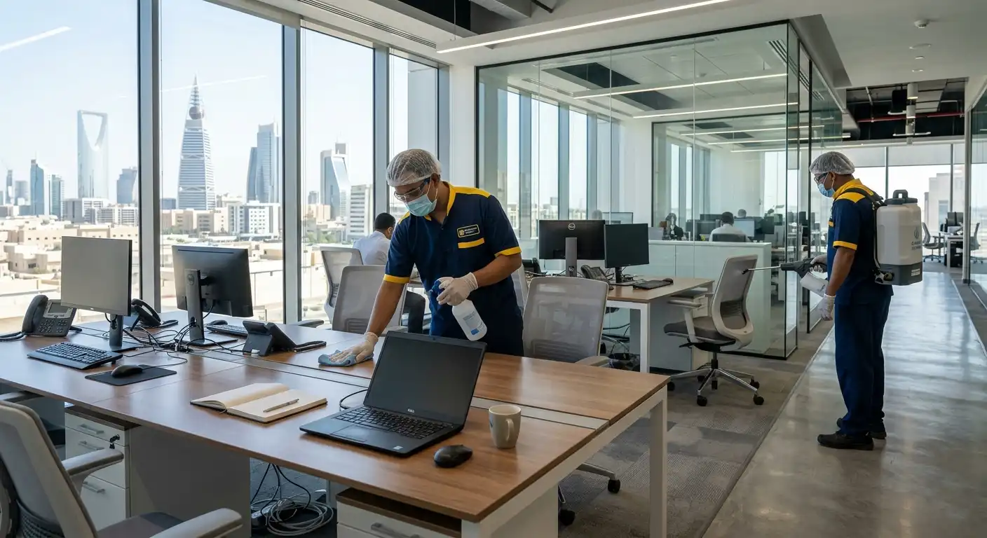 تنظيف وتعقيم بالرياض