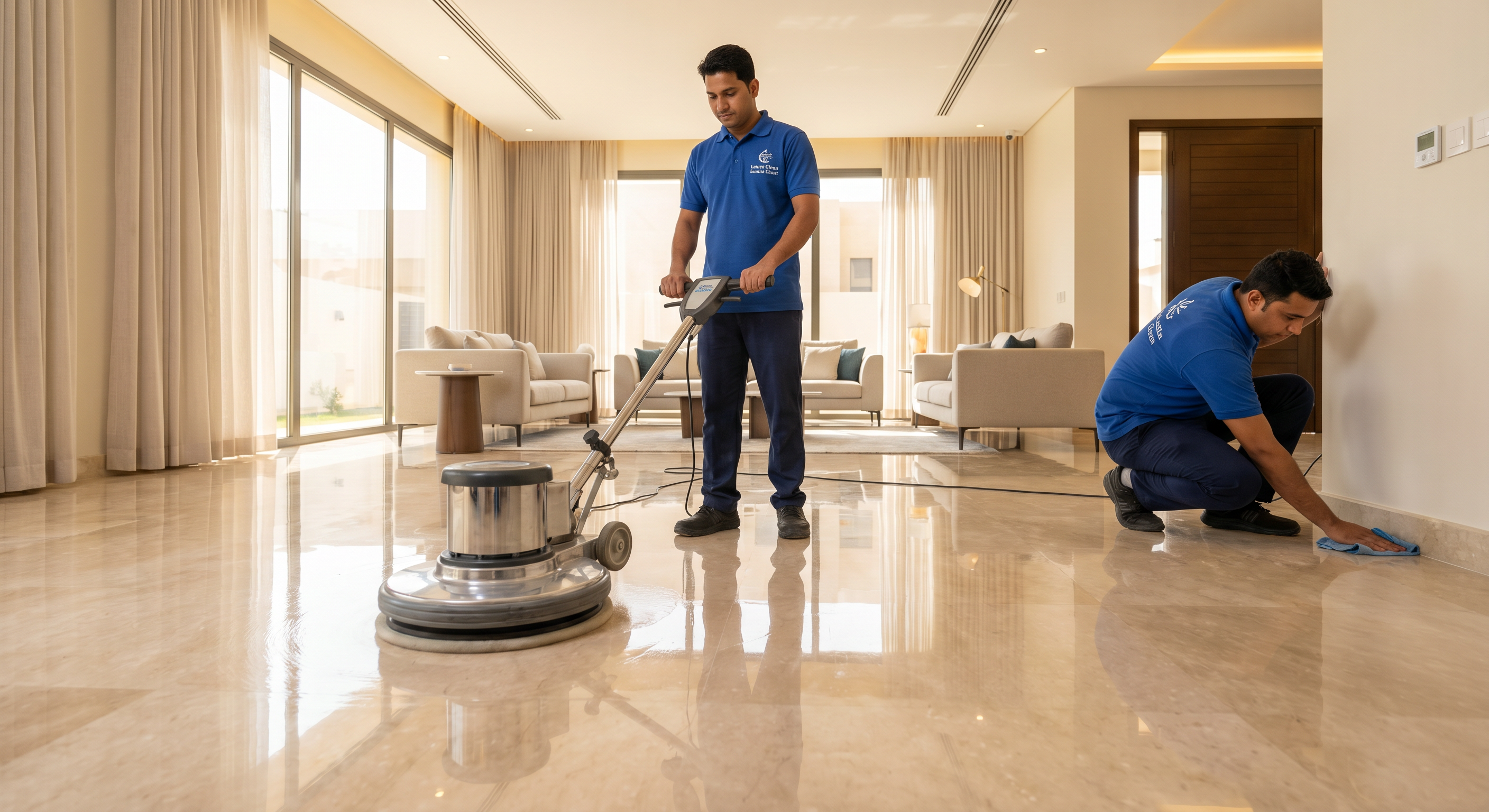 تنظيف أرضيات