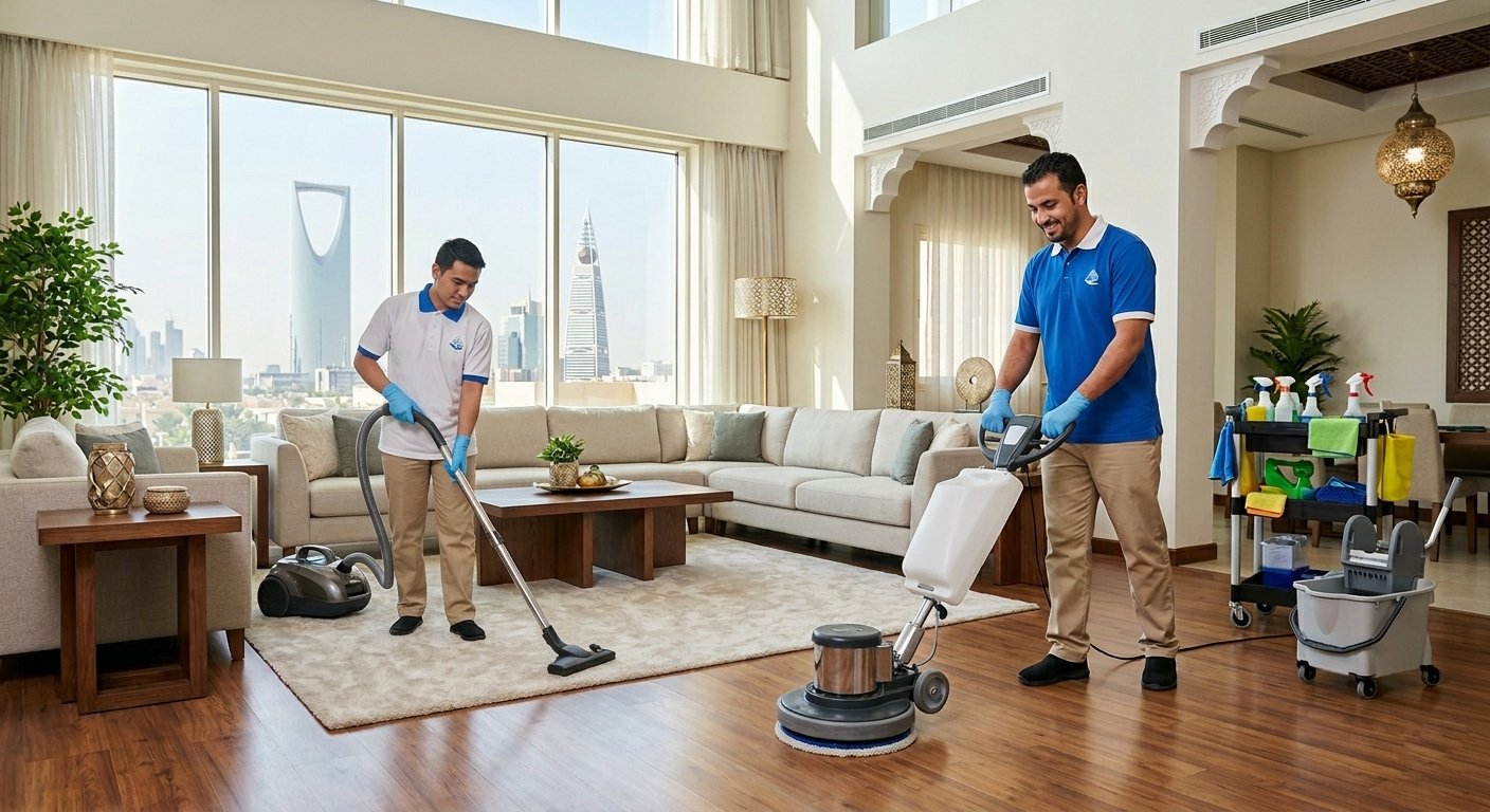 تنظيف منازل