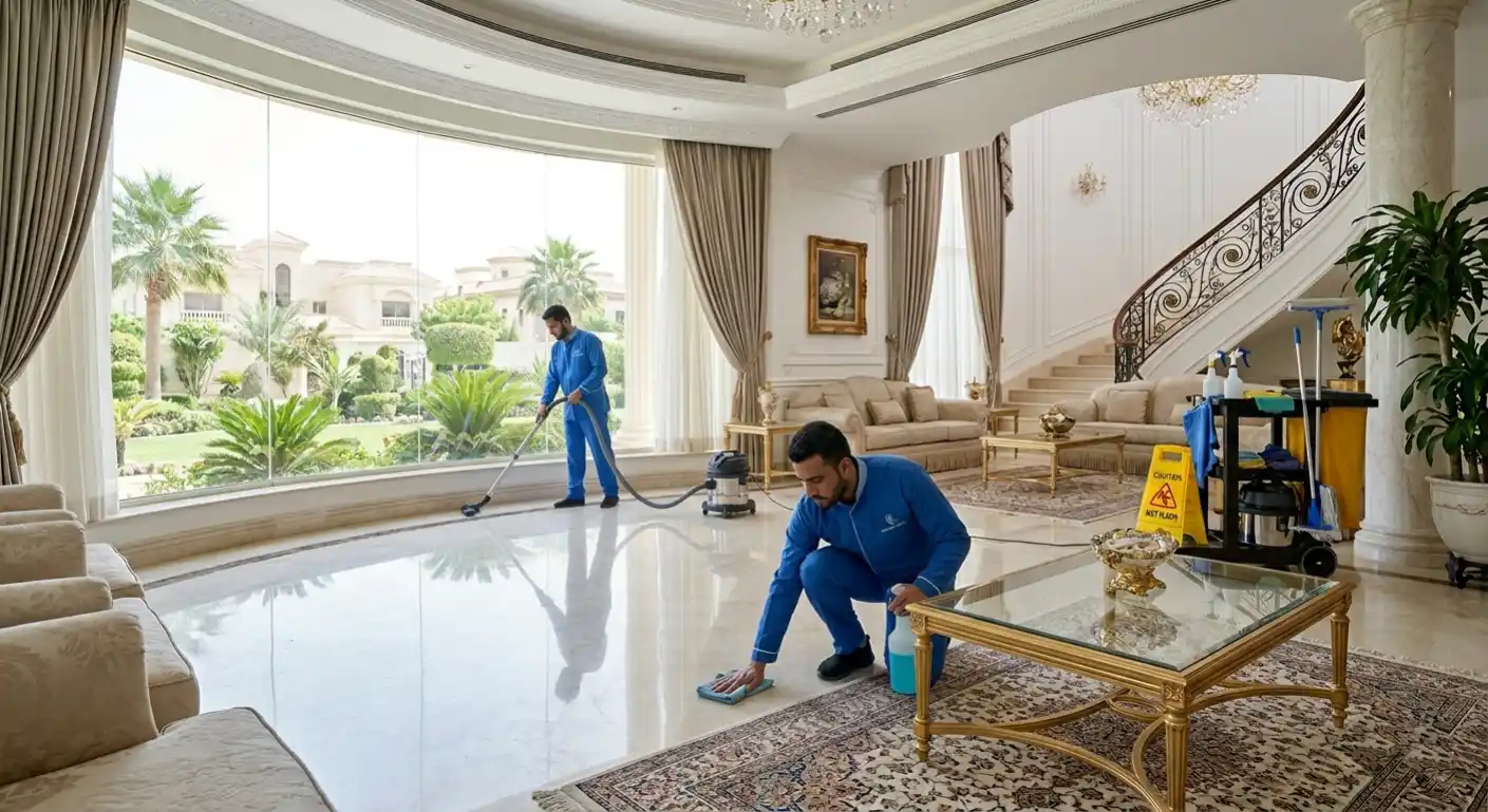 تنظيف فلل وقصور بالرياض