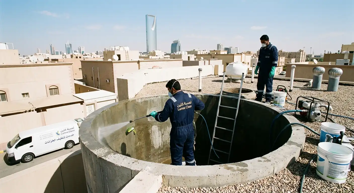 شركة تنظيف خزانات المياه بالرياض